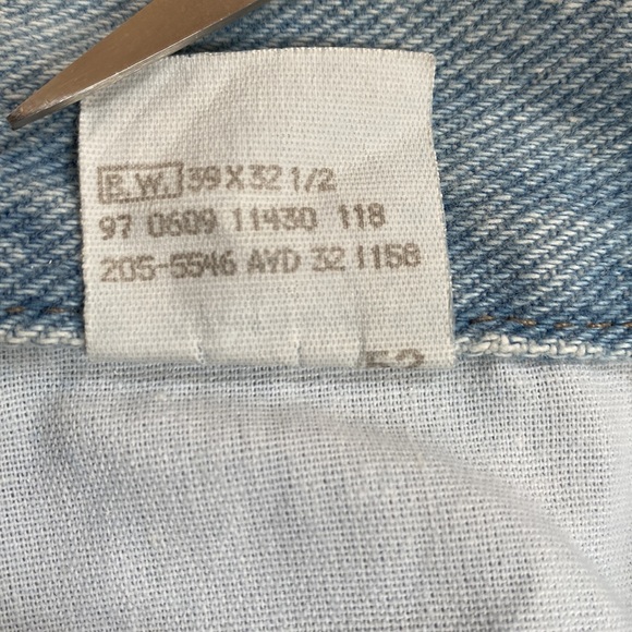 VTG Lee Relaxed Fit Eurobleach Jeans, Size 38 / 32 - Picture 13 of 13